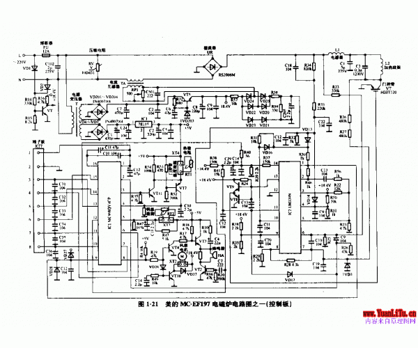 ����MC-EF197���ư��·ͼ